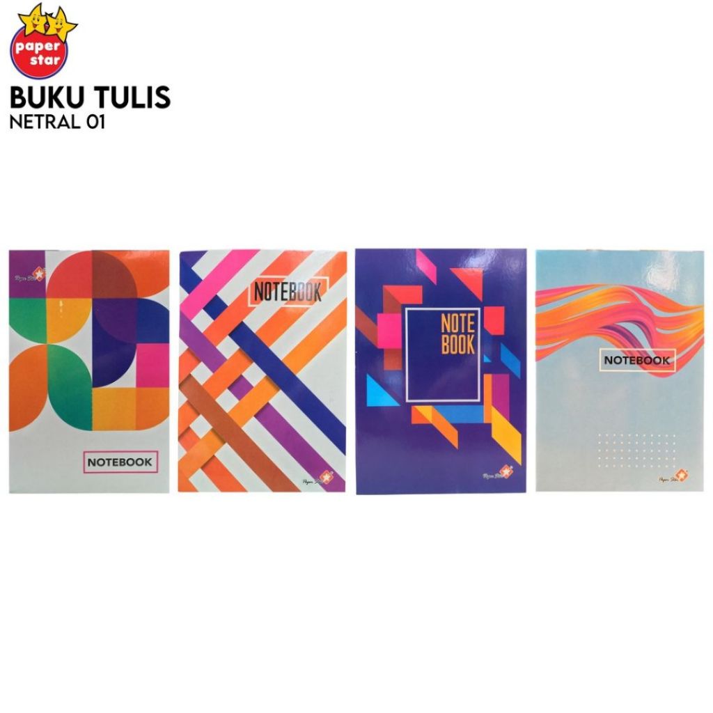 

BUKU TULIS BOXY 42 LEMBAR PAPERSTAR – NETRAL