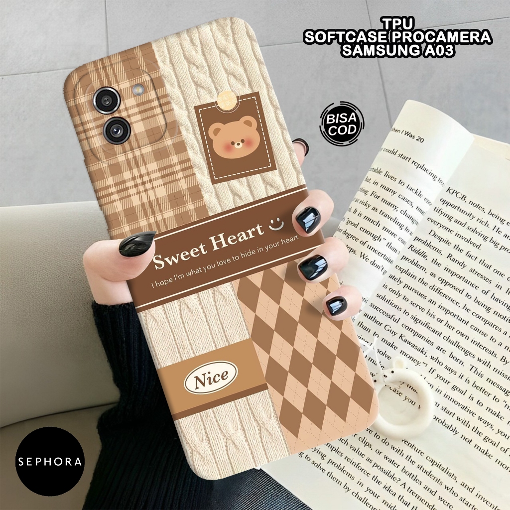Case Samsung Galaxy A03 Terbaru - Fashion Case Lucu - Softcase Samsung Galaxy A03 - Case Pro Camera 