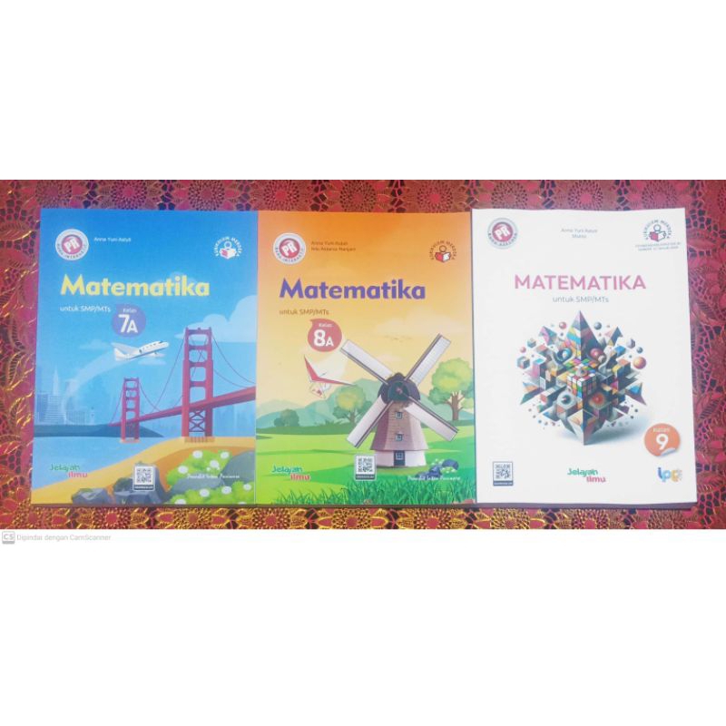 Buku PR Interaktif Matematika Kelas 7,8,9 Kurikulum Merdeka