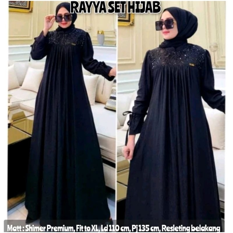 GAMIS RAYYA SET PREMIUM+HIJAB