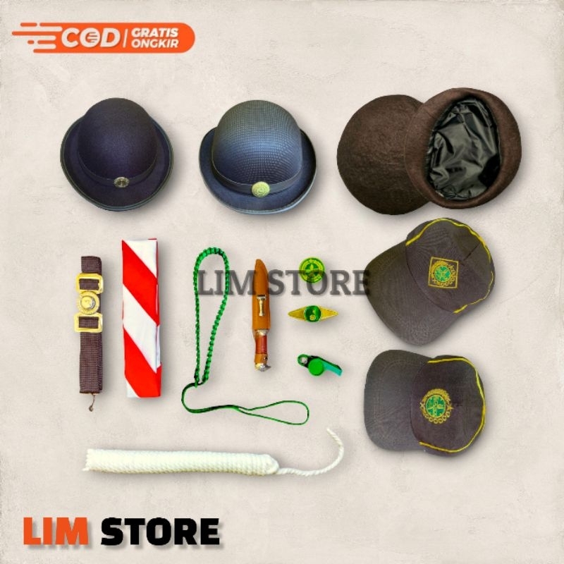 Paket Hemat Alat Siaga Atribut Pramuka SD Laki Perempuan