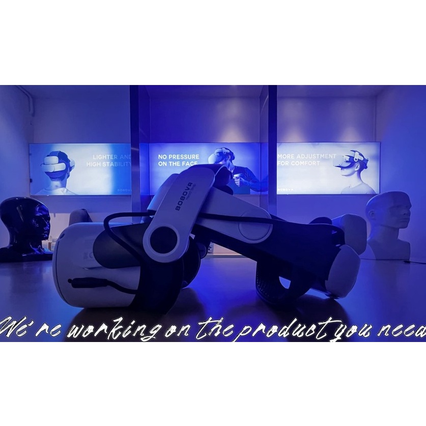 Super Untung BOBOVR M2 Pro Quest 2 M2 Plus strap plus battery 52 mah