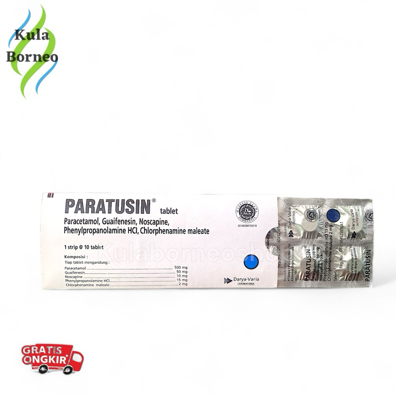 Paratusin Tablet 10 Tablet - Obat Batuk Flu