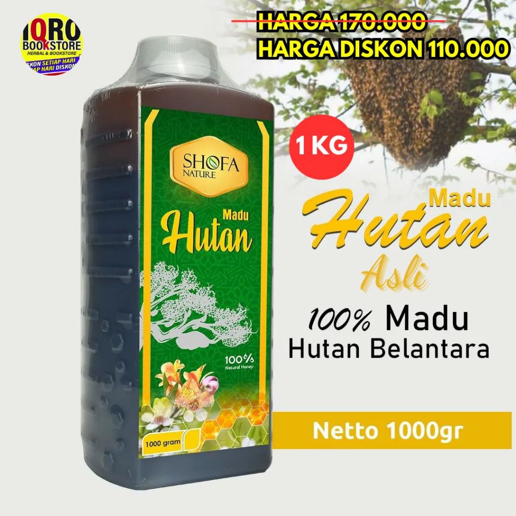 

MADU HUTAN BELANTARA MURNI SHOFA NATURE 1 KG