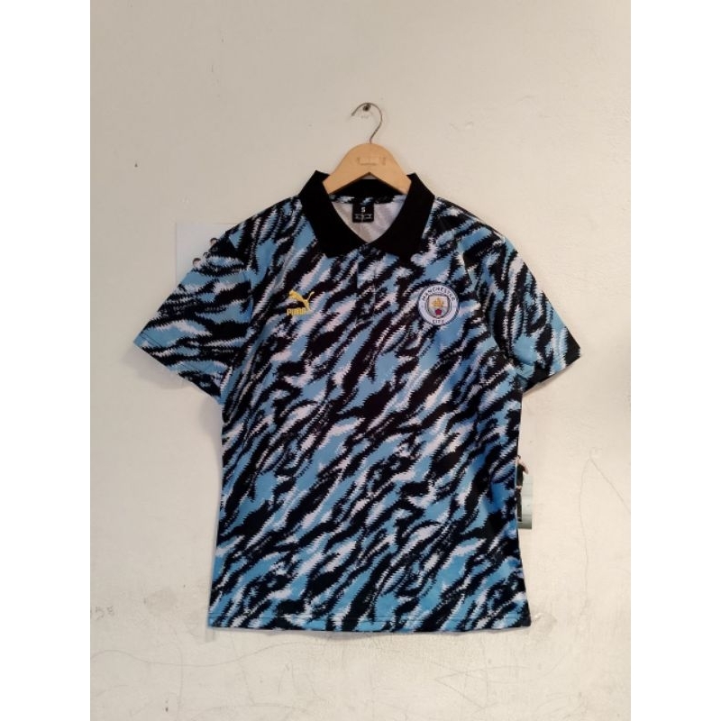 Polo Jersey Manchester City Light Blue