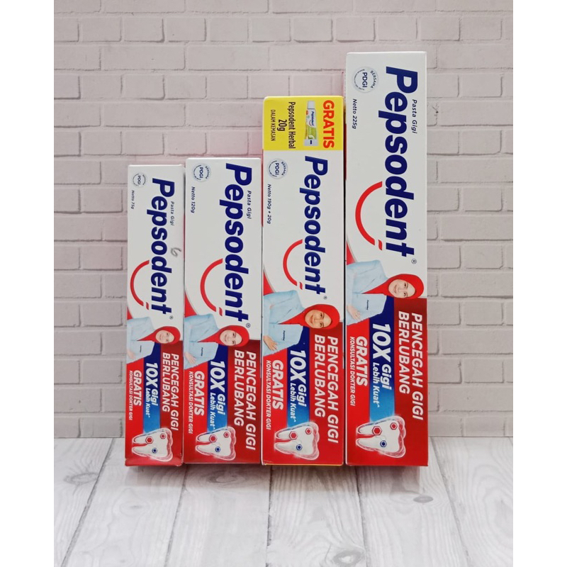 PEPSODENT ODOL GIGI UKURAN LENGKAP / PASTA GIGI - PEPSODENT