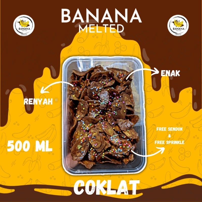 

BANANA MELTED || cemilan Keripik Pisang Lumer