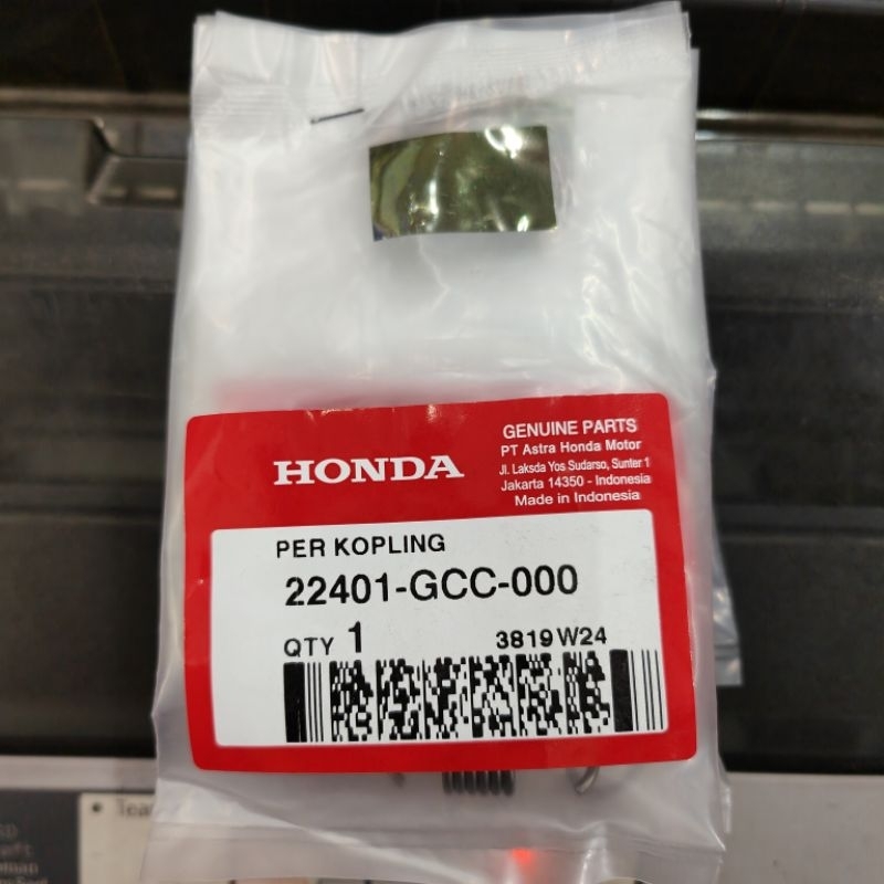 PER KOPLING PER KAMPAS GANDA SPRING CLUTCH BEAT ESP BEAT POP SCOOPY FI ESP VARIO 110 ESP 22401-GCC-0