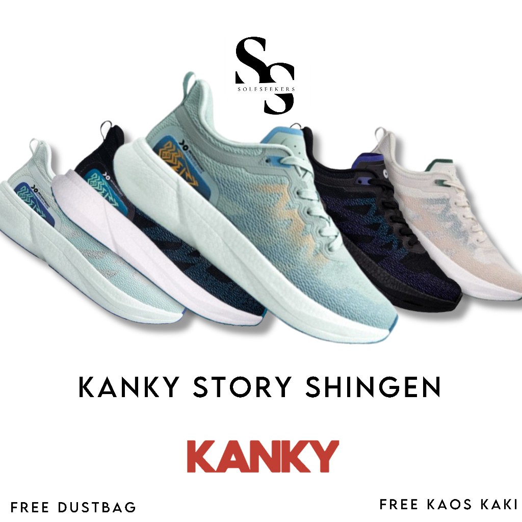 Sepatu Kanky Story Shingen Sepatu Sneakers Casual Sepatu Kanky Sport Pria Wanita Original