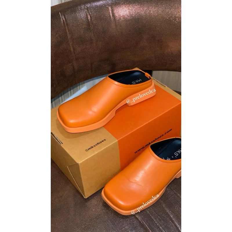 MKS X ISHA HENING MULES (ORANGE) [BACA DESKRIPSI]