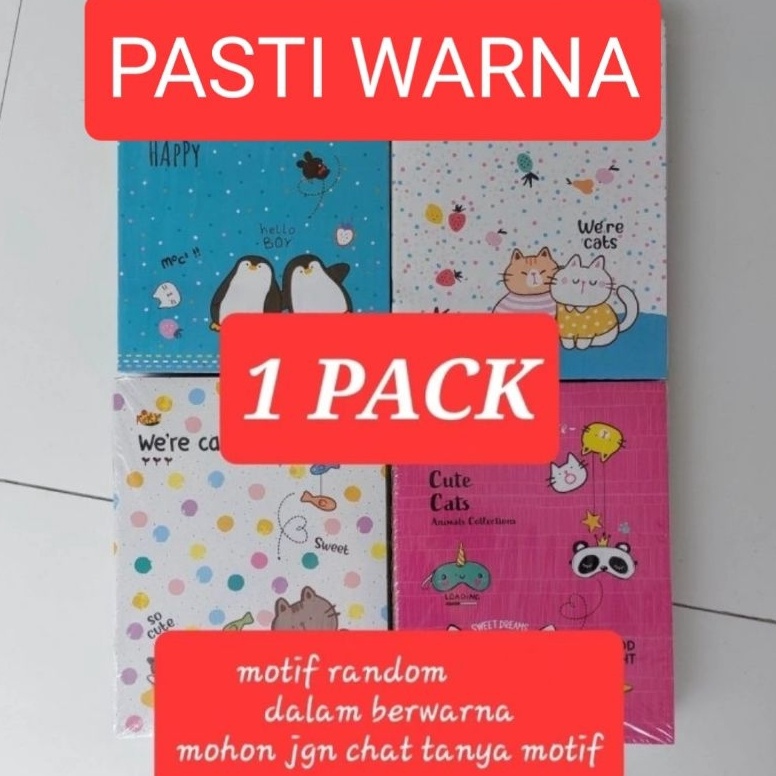 

KODE Y7X2 Buku Tulis Garis Kiky BK TULIS 38 Lembar Isi Warna Sampul Fancy Ukuran 16x21cm 1 Pack Isi 1 Buku Motif Cover Bervariasi Chat Dulu Sebelum Pesan Ya