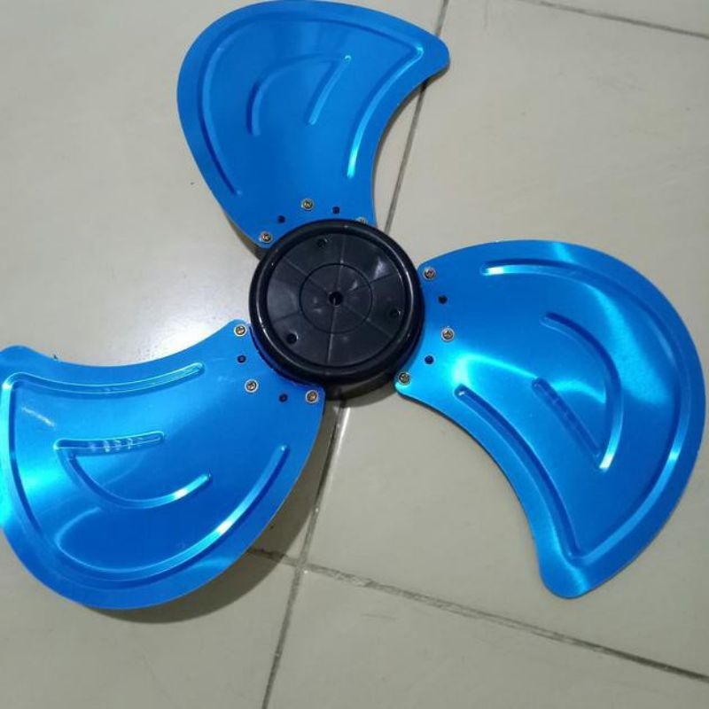 Baling Baling Besi 18 As Drat 8 mm Okayama  dll Tornado Fan Kipas Angin 16 dan 18 inch
