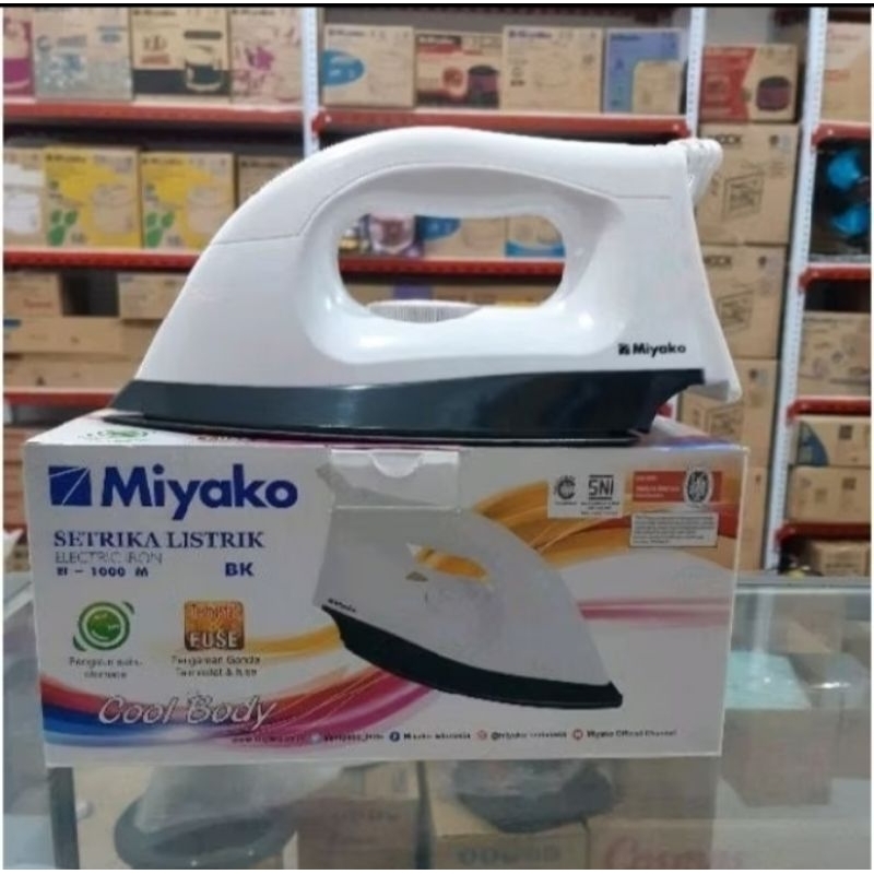 Ready SETRIKA MIYAKO El-1000M/ Miyako Setrika