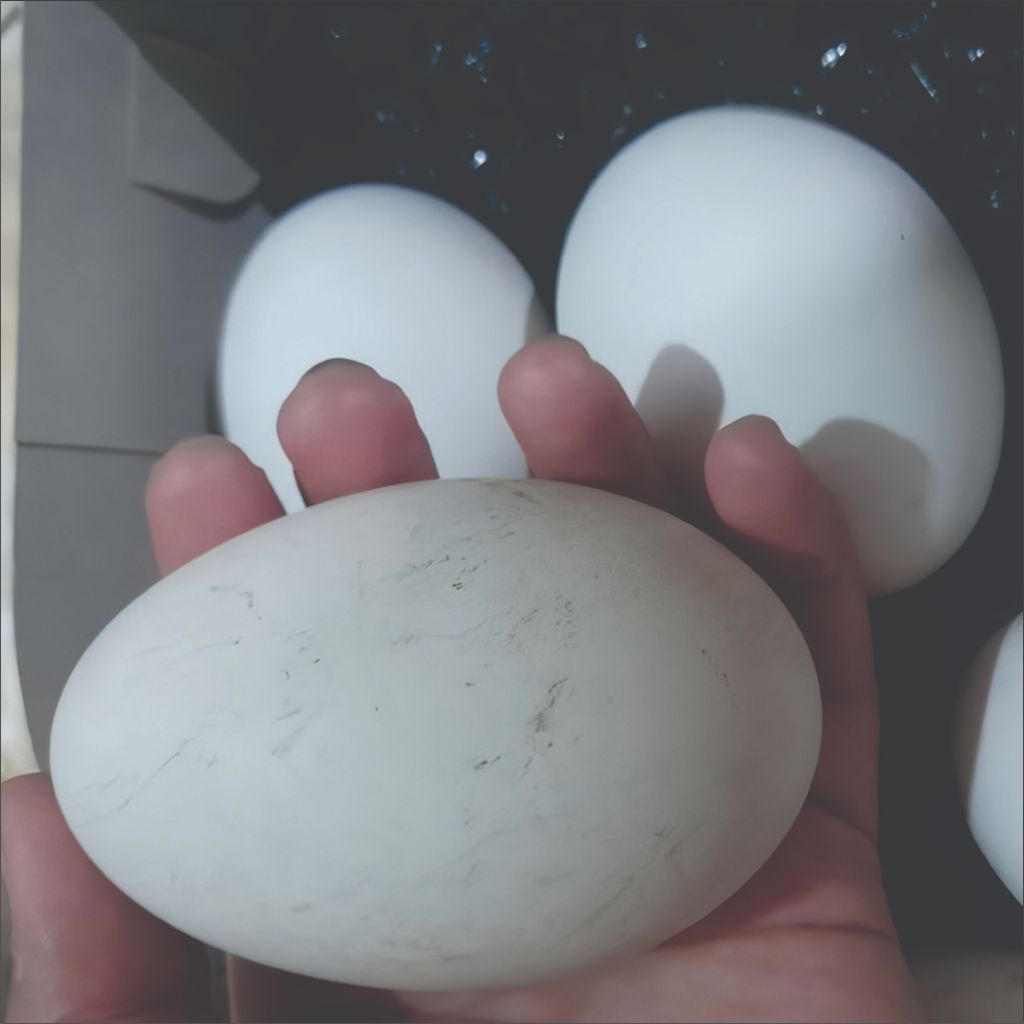 

Telur Angsa Fresh Konsumsi Telur Soang Fertil Bisa Ditetaskan