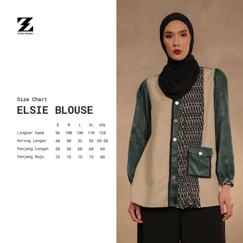 ZASKIA SUNGKAR ELSIE BLOUSE JASTIP