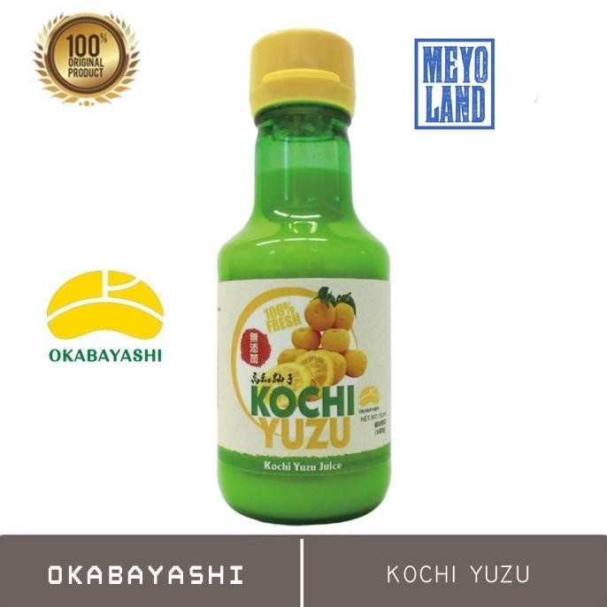 

Okabayashi Yuzu Juice 150 Gr Jus Buah Jeruk Lemon Citrun Orange Jepang Pure Organik 150 gram Botol Kaca Jepanese Japan Bottle