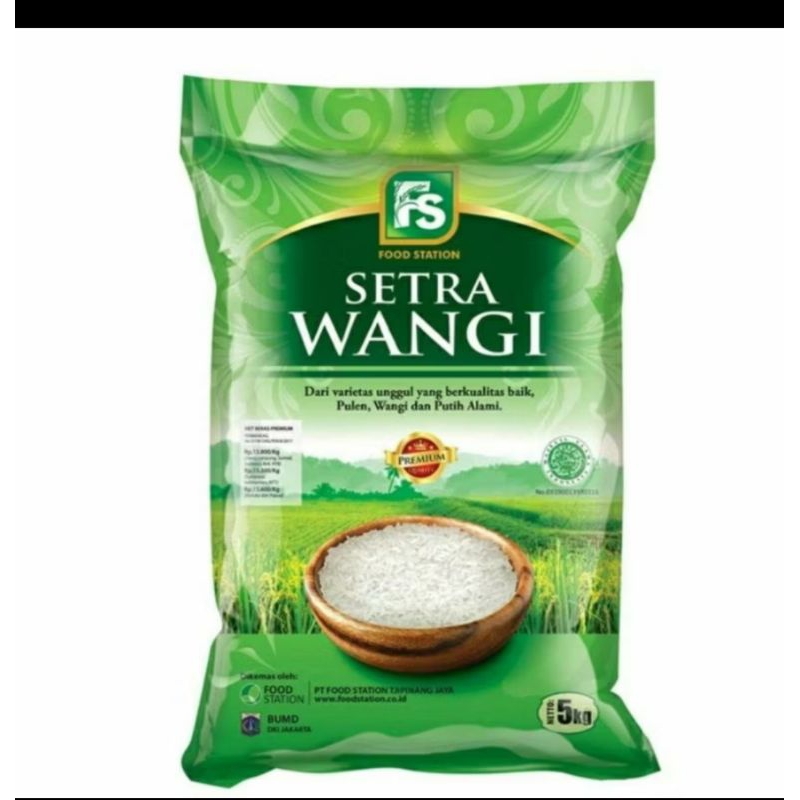 

Beras FS Food Station Setra Wangi Premium 5kg