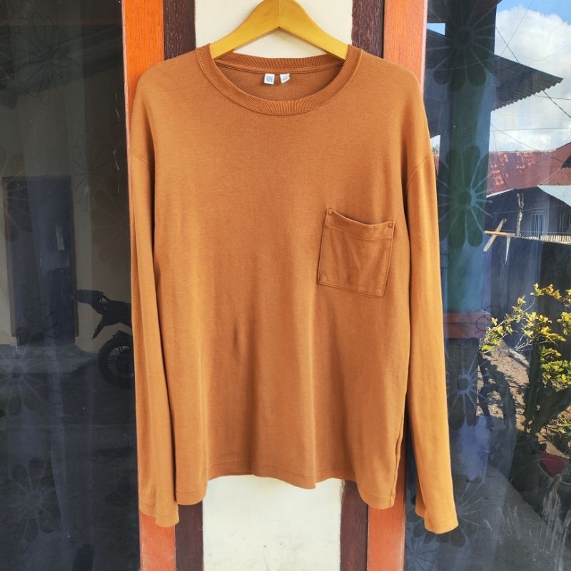 UNIQLO U Long Sleeve Pocket Tee (XL)