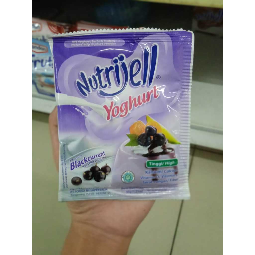 

Nutrijel Yoghurt Blackcurrant 35gr