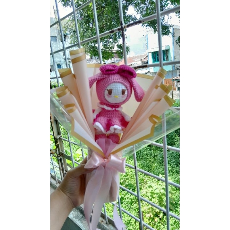 buket boneka rajut