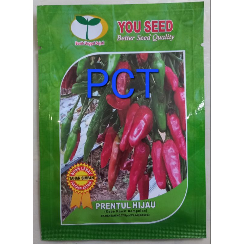 Benih Cabe Rawit PRENTUL HIJAU 10 Gram You Seed