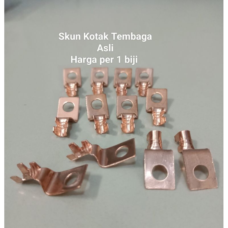 Skun Sekun AKI Motor Tembaga Asli 100%