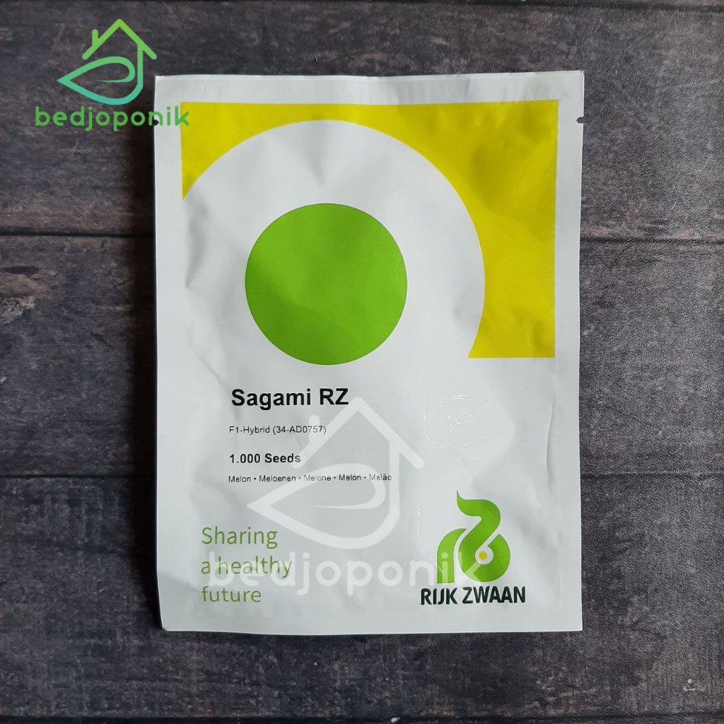 Benih Melon SAGAMI RZ F1 1000 Seeds - Original Pack - Kemasan Original Benih Melon RZ