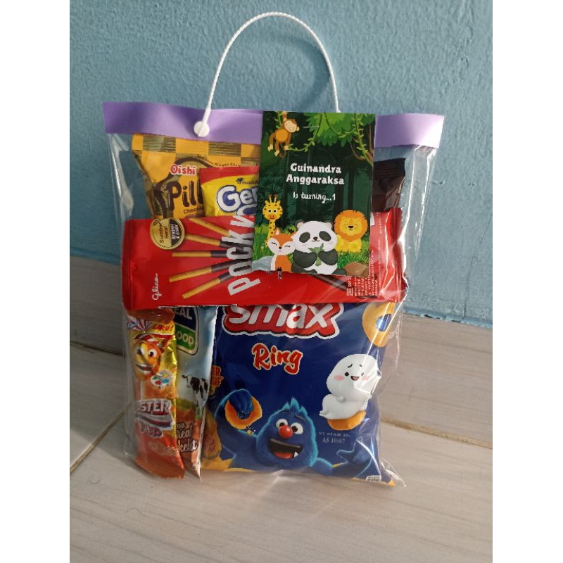 

paket Snack ulangtahun anak murah/hampers birthday/souvenir