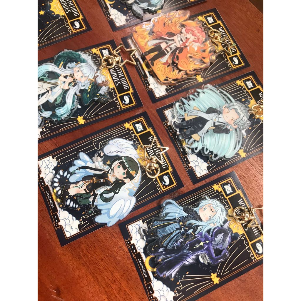 Wuthering Waves Keychain - Fanmerch by JessiLeleijoo