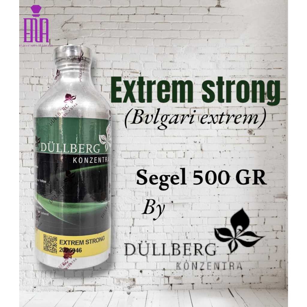 ( 500 GR ) EXTREM STRONG BY NIGHT BY DULLBERG KEMASAN SEGEL 500 GRAM.SEARAH BVLGARI EXTREME .BIBIT P
