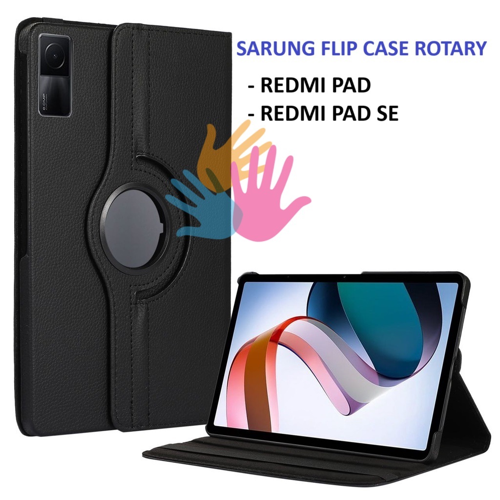 REDMI PAD SE / Casing REDMI PAD / REDMI PAD 2 / REDMI PAD SE / REDMI PAD 2 PRO Case Flip Cover Rotar