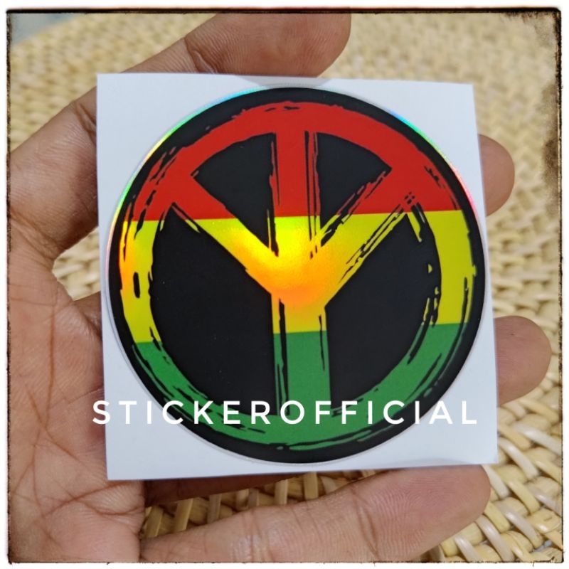 

sticker logo rasta helogram