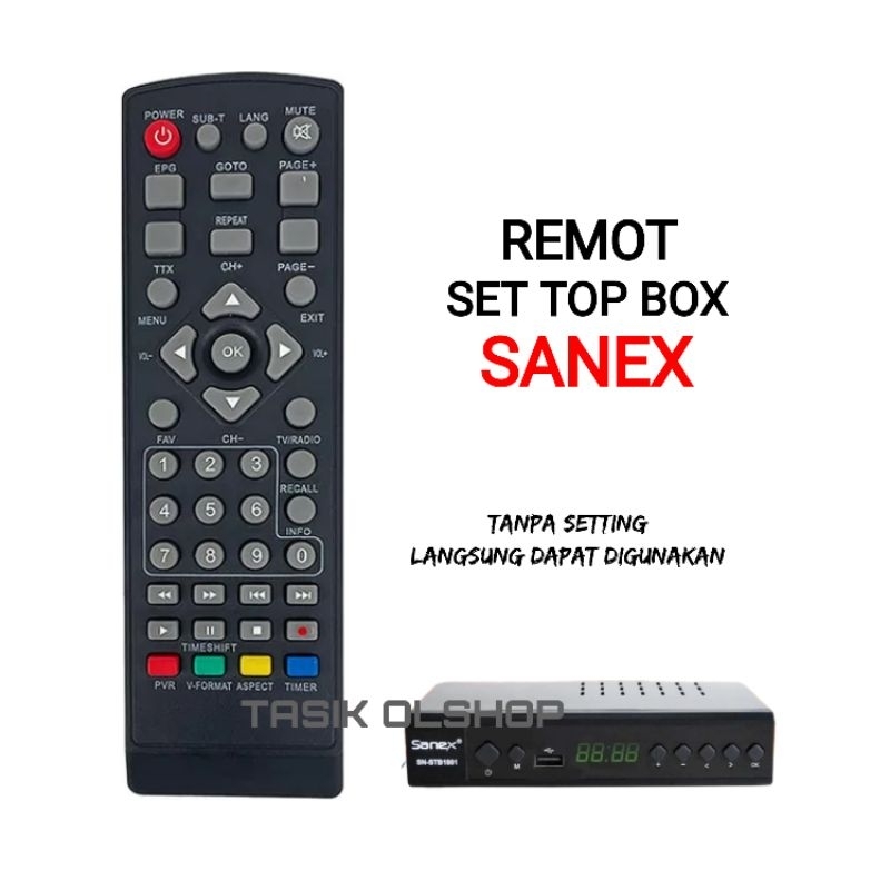 REMOTE REMOT STB SANEX