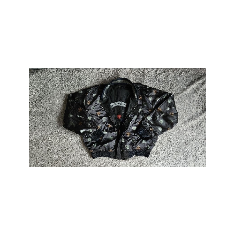 Jaket Varsity Vintage bulak balik Original Flandre