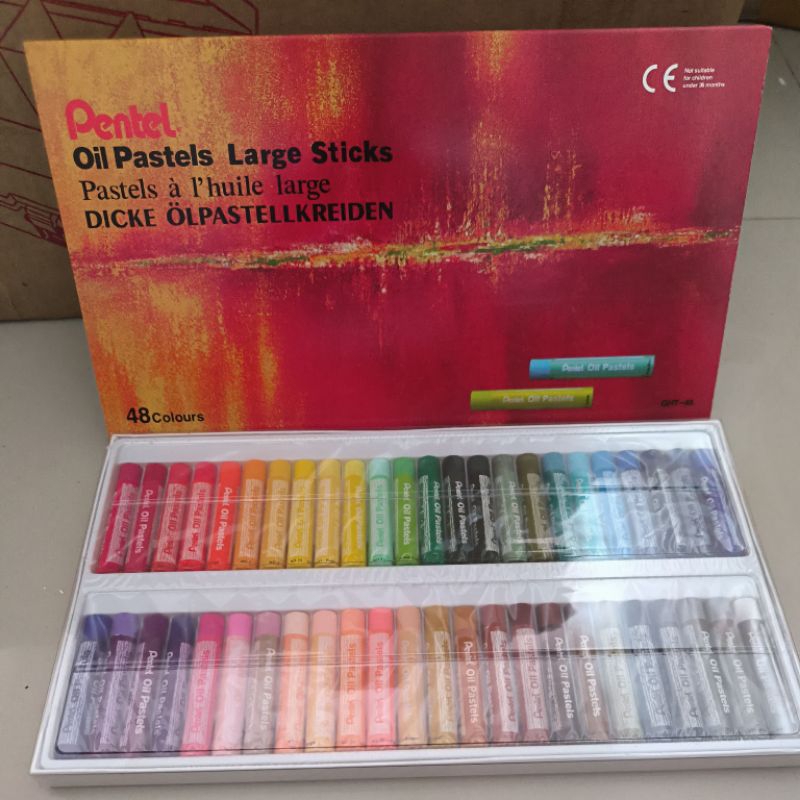 

Crayon /Oil Pastel Pentel 48 Large Stick