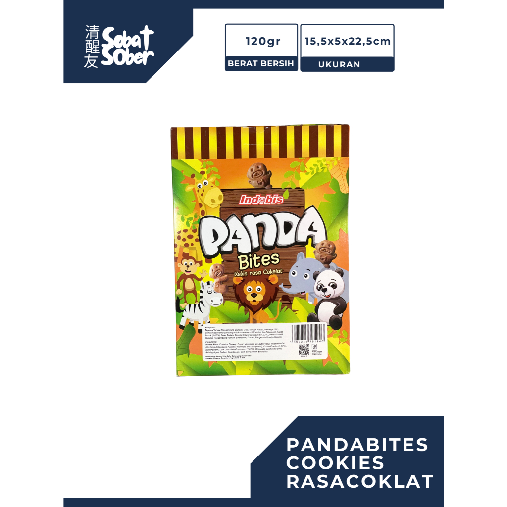 

Indobis PANDA Bites Kukis Rasa Coklat