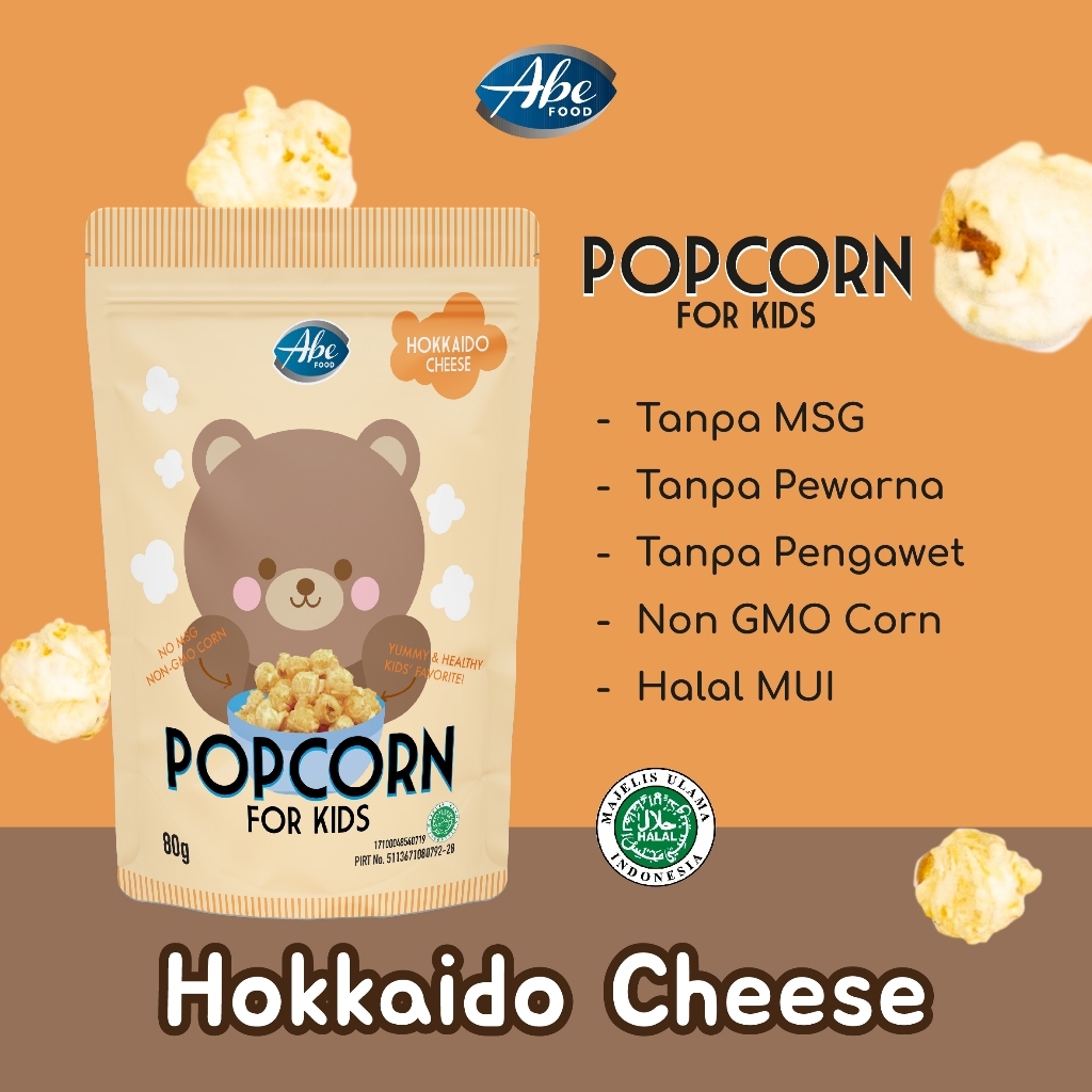 

KTr190 Abe Food PopCorn 80g Cemilan Anak