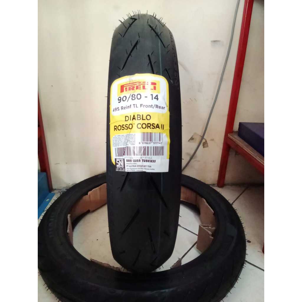 Pirelli diablo rosso corsa 2 90/80-14 softcompound