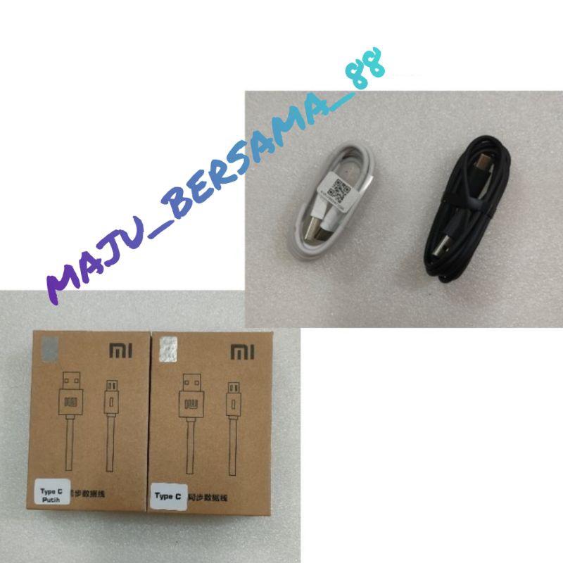 KABEL DATA XIAOMI TYPE C ORIGINAL
