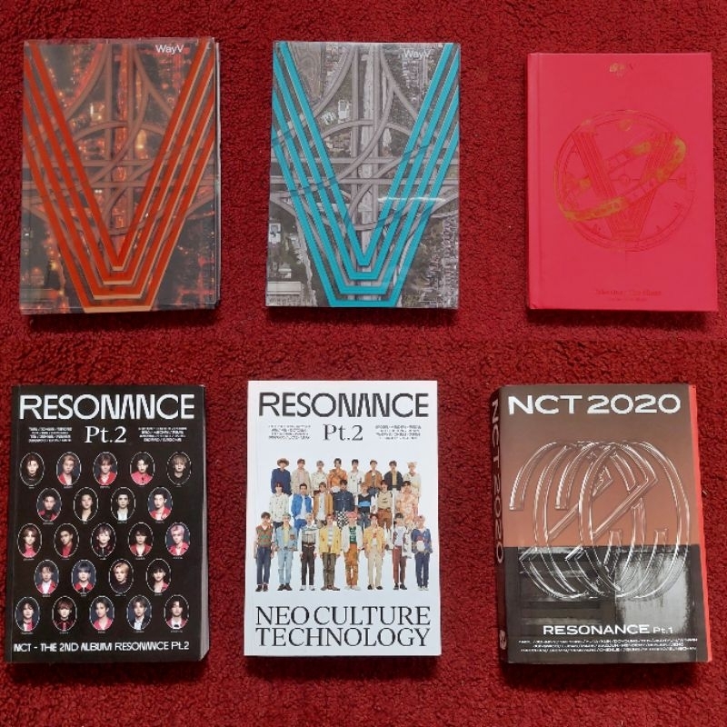 ALBUM ONLY KICKBACK TOTM RESONANCE NCT WAYV