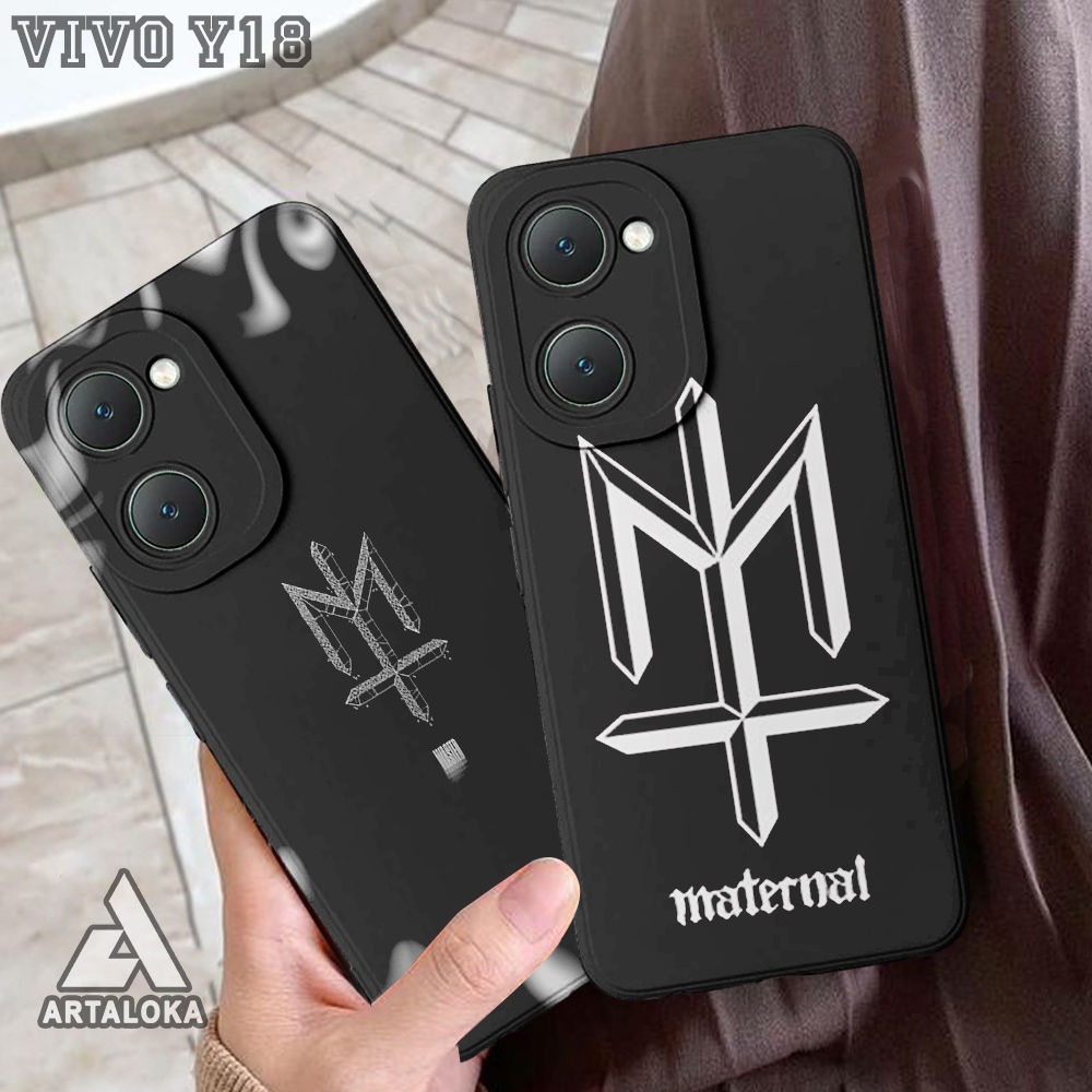 Softcase Hp VIVO Y18 2024/Y03/Y12/Y12S/Y28/Y21S/Y33S Motif BRANDED Hits Trendy Kekinian - Case Hp - 