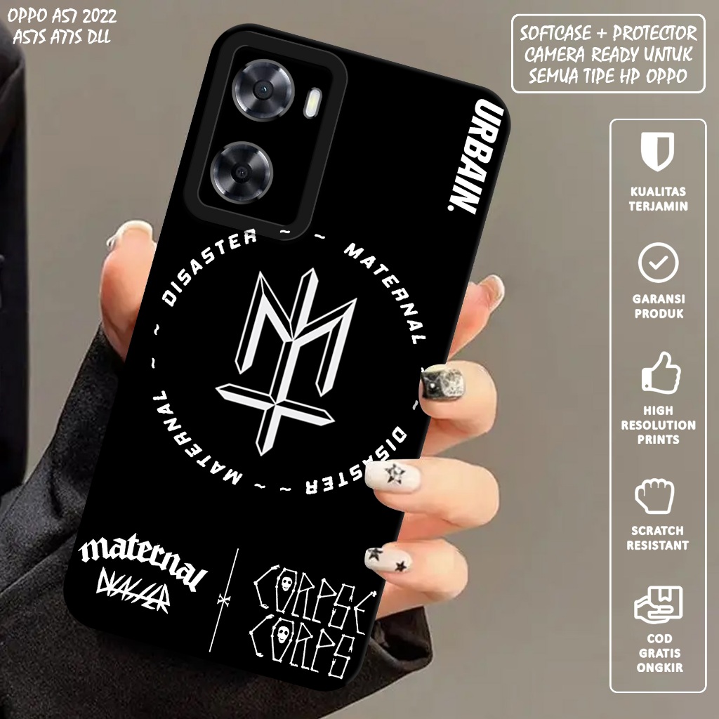 CASE OPPO A57 A57S A77S - Casing Hp Oppo A57 A57S A77S - Softcase Oppo A57 A57S A77S Motif (MATERNL)