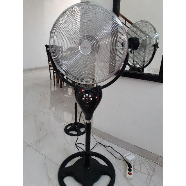 Kipas Angin Besi Berdiri Maspion PW 1803 RC + Remote Control