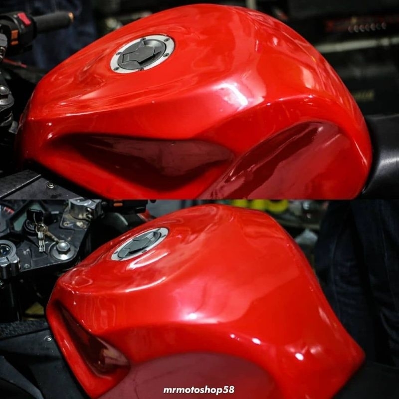 COVER TANKI NINJA 250FI OLD MODEL 636