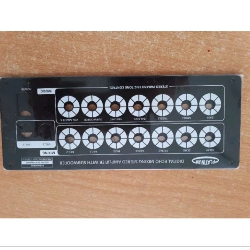 PANEL BESI DEPAN DMS-7000 / DMS-207