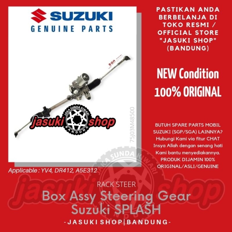 Box Assy Steering Gear Rack Steer Rak Stir Suzuki Splash New Splash MT AT Ritz Asli Ori Original SGP