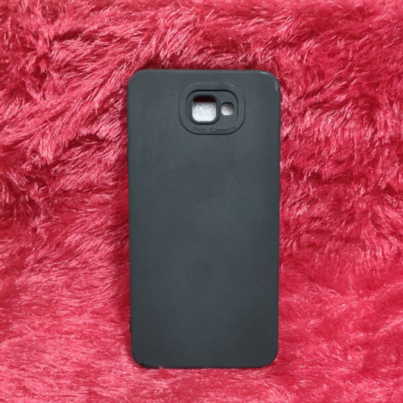 SOFTCASE PROCAMERA SAMSUNG J4 PLUS/J4 PRIME/J5 PRIME/J7 PRIME SLICON FULL BLACK