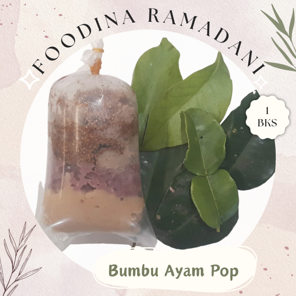 

BUMBU GILING Halus - Ayam Pop Fresh [ 1 BKS ] Harga Per BKS