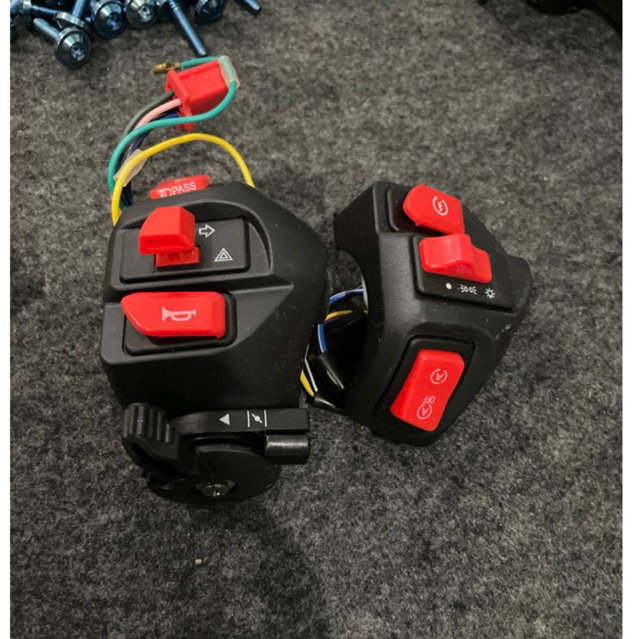 saklar mio sporty m3 aerox vietnam saklar motor + hazard yamaha