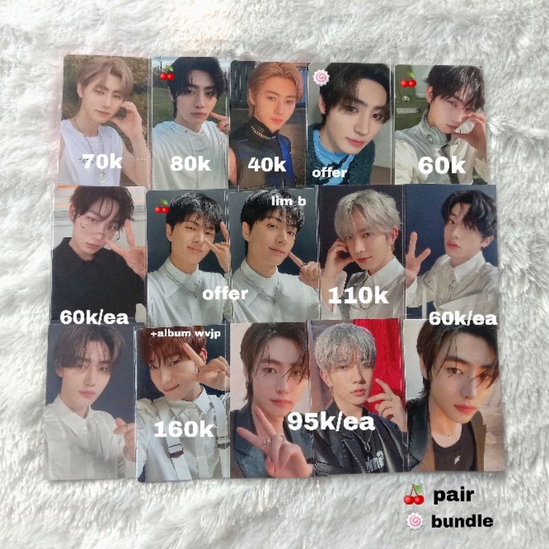 [ready] Official Photocard Enhypen YOU MDO Dark Blood Dicon Sunoo Sunghoon Jay Jake Heeseung